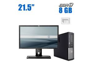 Комплект ПК: Dell Optiplex 7010 SFF / Intel Core i3-3220 (2 (4) ядра по 3.3 GHz) / 8 GB DDR3 / 240 GB SSD / Intel HD...