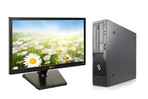 Комплект ПК: Fujitsu Esprimo E500 E85+ SFF / Intel Core i3-2120 (2 (4) ядра по 3.3 GHz) / 8 GB DDR3 / 320 GB HDD / In...