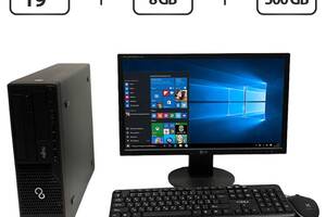 Комплект ПК: Fujitsu Esprimo E710 E90+ Tower / Intel Core i5-3470 (4 ядра по 3.2 - 3.6 GHz) / 8 GB DDR3 / 500 GB HDD...