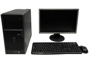 Комплект ПК: Fujitsu Esprimo P2560 Tower / Intel Core 2 Duo E8400 (2 ядра по 3.0 GHz) / 4 GB DDR3 / 250 GB HDD / Inte...