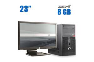 Комплект ПК: Fujitsu Esprimo P556 E85+ Tower / Intel Core i3-6100 (2 (4) ядра по 3.7 GHz) / 8 GB DDR4 / 240 GB SSD /...