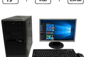 Комплект ПК: Fujitsu Esprimo P7935 E85+ Tower / Intel Core 2 Quad Q8300 (4 ядра по 2.5 GHz) / 6 GB DDR2 / 250 GB HDD...