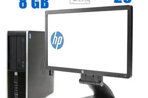 Комплект ПК: HP Compaq 6200 Pro SFF / Intel Core i3-2100 (2 (4) ядра по 3.1 GHz) / 8 GB DDR3 / 240 GB SSD / Intel HD...