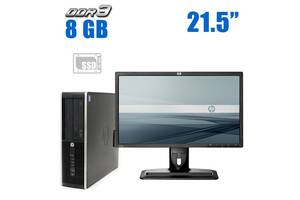 Комплект ПК: HP Compaq 6200 Pro SFF / Intel Core i3-2100 (2 (4) ядра по 3.1 GHz) / 8 GB DDR3 / 240 GB SSD / Intel HD...