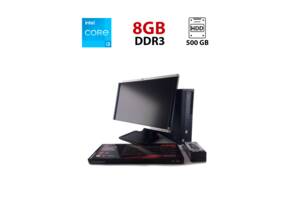 Комплект ПК: Системный блок HP ProDesk 600 G1 SFF / Intel Core i3-4130 (2 (4) ядра по 3.4 GHz) / 8 GB DDR3 / 500 GB H...