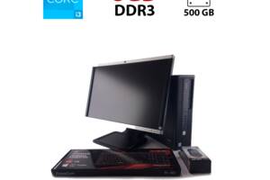 Комплект ПК: Системный блок HP ProDesk 600 G1 SFF / Intel Core i3-4130 (2 (4) ядра по 3.4 GHz) / 8 GB DDR3 / 500 GB H...