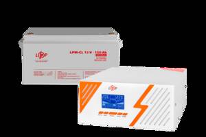 Комплект резервного питания ИБП + гелевая батарея (UPS B1500 + АКБ GL 1800Wh)