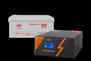 Комплект резервного питания ИБП + гелевая батарея (UPS B1500 + АКБ GL 2400Wh)
