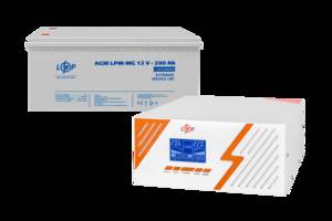 Комплект резервного питания ИБП + мультигелевая батарея (UPS B1500 + АКБ MG 2400Wh)