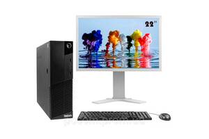 Комплект ThinkCentre M83 SFF 4х ядерный Core i5 4430S 8GB RAM 500GB HDD + 22' Монитор