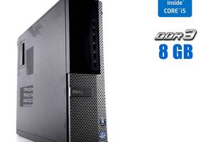 Компьютер Dell OptiPlex 3010 Desktop / Intel Core i5-3550S (4 ядра по 3.0 - 3.7 GHz) / 8 GB DDR3 / 320 GB HDD / Intel...