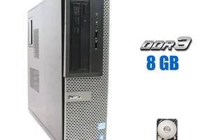 Компьютер Dell Optiplex 3010 SFF / Intel Core i3-2100 (2 (4) ядра по 3.1 GHz) / 8 GB DDR3 / 500 GB HDD / Intel HD Gra...