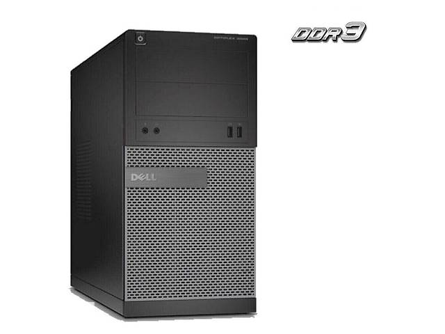 Компьютер Dell OptiPlex 3020 Tower / Intel Core i3-4130 (2 (4) ядра по 3.4 GHz) / 4 GB DDR3 / 250 GB HDD / Intel HD G...