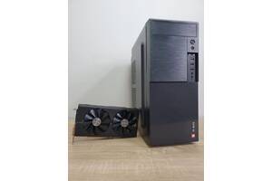 Б/у Игровой ПК 2E Alfa Black MT NEW| Core i7-4770| 16 GB RAM| 480 GB SSD NEW| Radeon RX 570 8GB