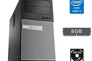 Компьютер Dell OptiPlex 7020 Tower / Intel Core i5-4590 (4 ядра по 3.3 - 3.7 GHz) / 8 GB DDR3 / 500 GB HDD / Intel HD...