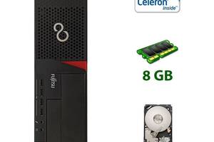 Компьютер Fujitsu Esprimo E720 E85+ DT / Intel Celeron G1820 (2 ядра по 2.7 GHz) / 8 GB DDR3 / 500 GB HDD / Intel HD...