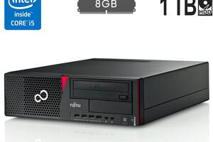 Компьютер Fujitsu Esprimo E720 E90+ SFF / Intel Core i5-4570 (4 ядра по 3.2 - 3.6 GHz) / 8 GB DDR3 / 1000 GB HDD / In...
