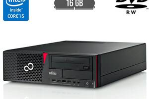 Компьютер Fujitsu Esprimo E720 E90+ SFF / Intel Core i5-4570 (4 ядра по 3.2 - 3.6 GHz) / 16 GB DDR3 / no HDD / Intel...