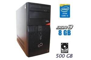 ПК Fujitsu Esprimo P420 E85+ Tower/i5-4460/8GB RAM/500GB HDD/HD 4600