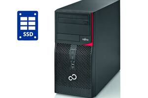 Компьютер Fujitsu Esprimo P556 E85+ Tower / Intel Core i5-6400 (4 ядра по 2.7 - 3.3 GHz) / 8 GB DDR4 / 240 GB SSD NE...