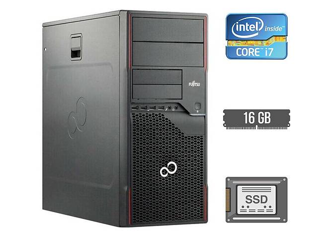 ПК Fujitsu Esprimo P710 E90+ Tower/i7-2600/16GB RAM/240GB SSD/HD 2000