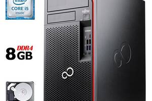 Компьютер Fujitsu Esprimo P757/E90+ Tower / Intel Core i5-6500 (4 ядра по 3.2 - 3.6 GHz) / 8 GB DDR4 / 2000 GB HDD /...