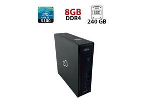 Компьютер Fujitsu Esprimo Q556/2 USDT / Intel Core i3-6100 (2 (4) ядра по 3.7 GHz) / 8 GB DDR4 / 240 GB SSD / Intel H...