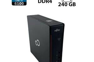 Компьютер Fujitsu Esprimo Q556/2 USDT / Intel Core i3-6100 (2 (4) ядра по 3.7 GHz) / 8 GB DDR4 / 240 GB SSD / Intel H...