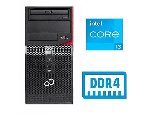 Компьютер Fujitsu P556 MT / Intel Core i3-6100 (2(4) ядра по 3.7 GHz) / 8 GB DDR4 / 480 GB SSD NEW / Intel HD 530 / U...