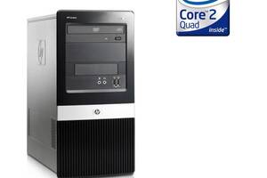 Компьютер HP Compaq dx2400 Tower / Intel Core 2 Quad Q6600 (4 ядра по 2.4 GHz) / 4 GB DDR2 / 320 GB HDD / Intel GMA 3...