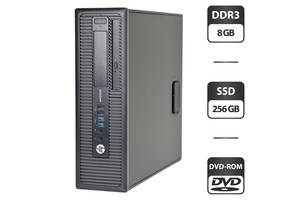 ПК HP EliteDesk 800 G1 SFF/ i3-4130/ 8GB RAM/ 256GB SSD/ HD 4400