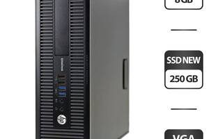 ПК HP EliteDesk 800 G1 SFF/ i3-4150/ 8GB RAM/ 250GB SSD/ HD 4600