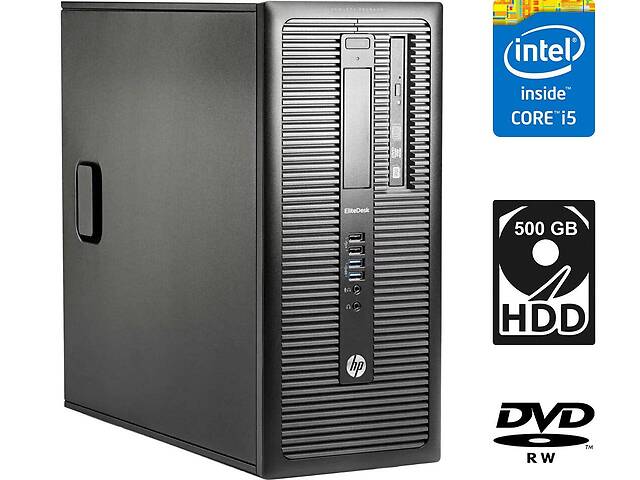 ПК HP EliteDesk 800 G1 Tower/ i5-4590/ 4GB RAM/ 500GB HDD/ HD 4600
