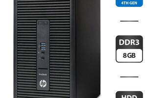 Компьютер HP ProDesk 400 G2 Tower / Intel Core i5-4460 (4 ядра по 3.2 - 3.4 GHz) / 8 GB DDR3 / 320 GB HDD / Intel HD...