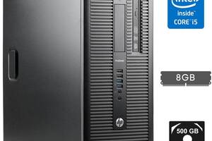 Компьютер HP ProDesk 600 G1 Tower / Intel Core i5-4570 (4 ядра по 3.2 - 3.6 GHz) / 8 GB DDR3 / 500 GB HDD / Intel HD...