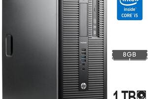 Компьютер HP ProDesk 600 G1 Tower / Intel Core i5-4570 (4 ядра по 3.2 - 3.6 GHz) / 8 GB DDR3 / 1000 GB HDD / Intel HD...