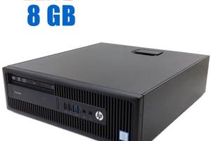 Компьютер HP ProDesk 600 G2 SFF / Intel Core i3-6100 (2 (4) ядра по 3.7 GHz) / 8 GB DDR3 / 240 GB SSD / Intel HD Grap...