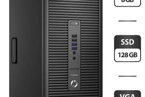 Компьютер HP ProDesk 600 G2 Tower / Intel Pentium G4520 (2 ядра по 3.6 GHz) / 8 GB DDR4 / 128 GB SSD / Intel HD Graph...