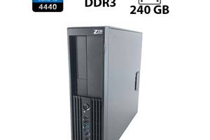 Компьютер HP WorkStation Z230 SFF / Intel Core i5-4440S (4 ядра по 2.8 - 3.3 GHz) / 16 GB DDR3 / 240 GB SSD / Intel H...