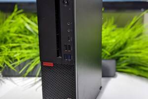 Компьютер Lenovo ThinkCentre M720s SFF / Intel Core i5-8400 (6 ядер по 2.8 - 4.0 GHz) / 8 GB DDR4 / 240 GB SSD / Inte...