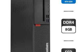 Компьютер Lenovo ThinkCentre M720s SFF / Intel Core i5-8500 (6 ядер по 3.0 - 4.1 GHz) / 8 GB DDR4 / 512 GB SSD / Inte...