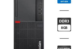 Компьютер Lenovo ThinkCentre M910T Tower / Intel Core i7-6700 (4 (8) ядра по 3.4 - 4.0 GHz) / 8 GB DDR4 / 240 GB SSD...