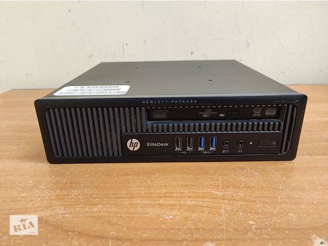 Б/у Неттоп HP EliteDesk 800 G1 USFF| Core i5-4690S| 4 GB RAM| 120 GB SSD| HD 4600