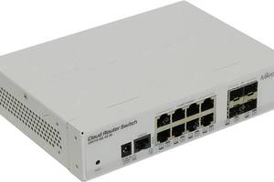 Коммутатор MikroTik CRS112-8G-4S-IN (8x1G, 4хSFP, L3)