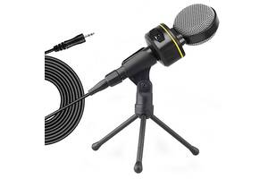 Конденсаторный микрофон (2 м) с шумоподавлением Soncm SF-930 + штатив