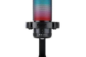 Конденсаторный игровой микрофон Maono DM20 с RGB-подсветкой Черный