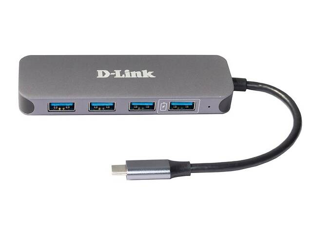 Концентратор D-Link DUB-2340 USB Type-C