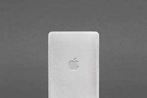 Кожаный чехол для iPhone 13 Белый BlankNote