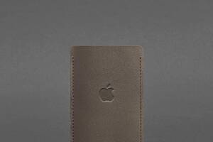 Кожаный чехол для iPhone 13 Темно-бежевый BlankNote