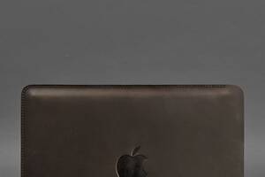 Кожаный чехол для MacBook 15-16 Темно-коричневый BlankNote
